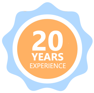 20 Years of Experience