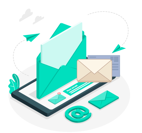 Email hosting illustration